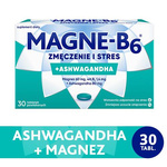 MAGNE B6 Zmęczenie i Stres x 30 tabletek powlekanych