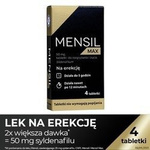 MENSIL MAX 50 mg x 4 tabletki do rozgryzania i żucia