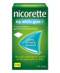 Nicorette Icy White Gum guma do żucia 4mgx105szt