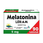 Melatonina LEK-AM 5 mg, 90 tabletek