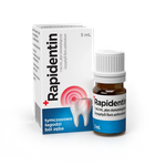 Rapidentin płyn łagodzący ból zęba 1ml/ml, 5ml