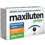 MAXILUTEN GINKGO+ x 30 tabletek