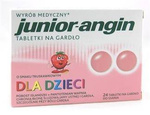 JUNIOR-ANGIN x 24 tabletki do ssania