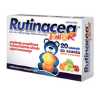 RUTINACEA JUNIOR x 20 tabletek do ssania