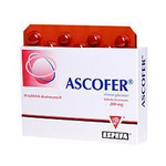 ASCOFER 23,2 mg x 50 tabletek powlekanych